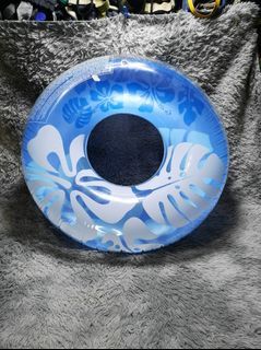 Floral Inflatable Kids Pool Ring Floater