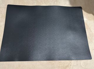 FOR SALE: IKEA SKRUTT Desk pad, Mouse pad, Gaming pad, black, 65x45 cm (25 ½x17 ¾ ") - Preloved