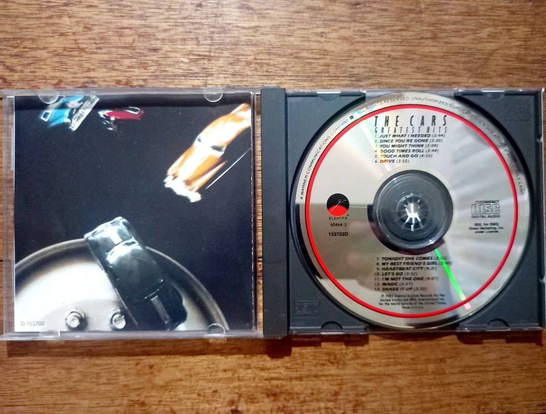 For Sale The Cars - Greatest Hits CD, Hobbies & Toys, Music & Media ...