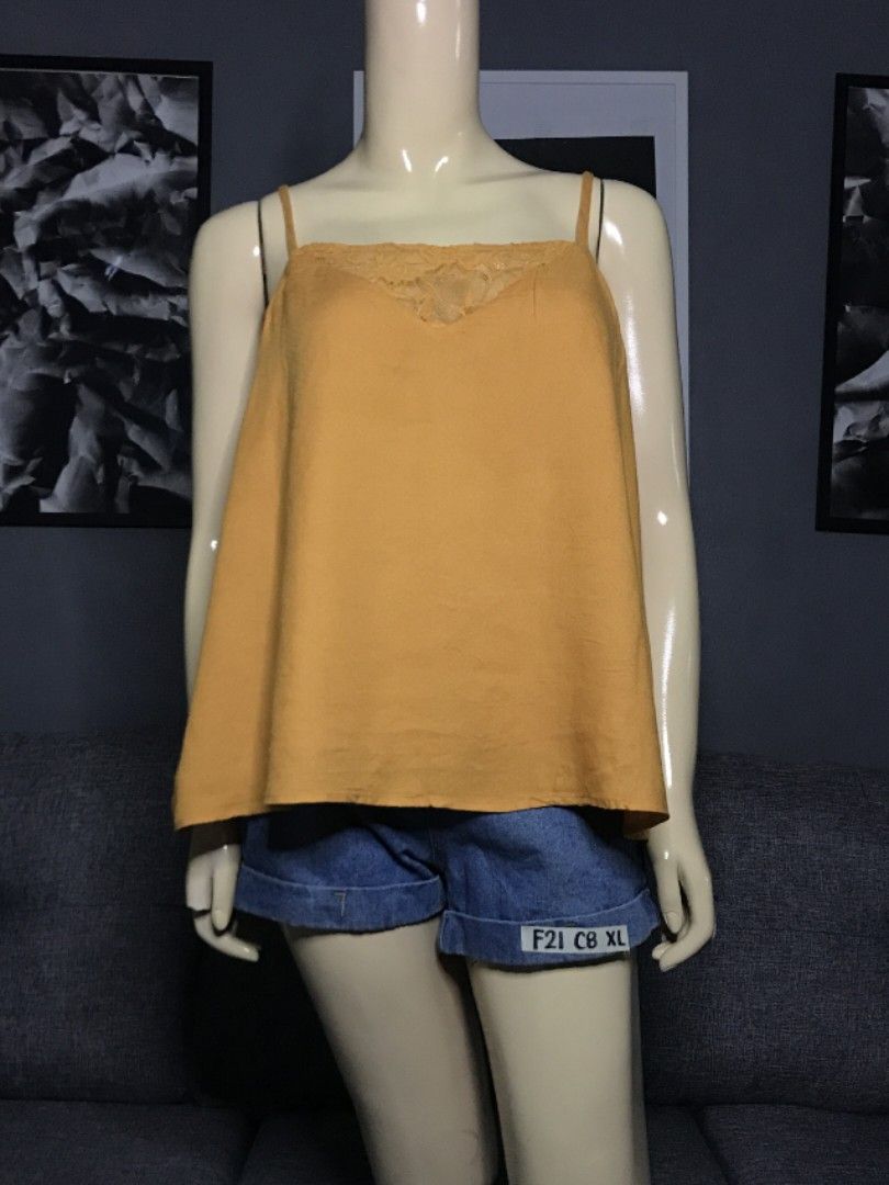 Mustard top forever online 21