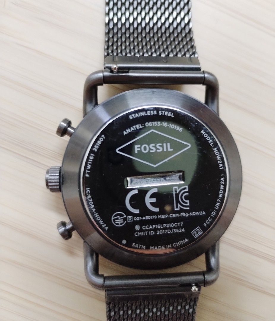 Fossil ftw1161 hybrid outlet watch smartwatch