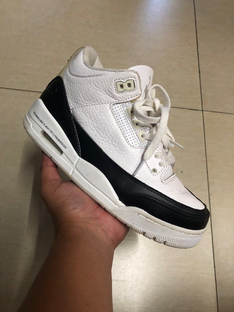 Fragment Design X Jordan 3 Retro SP ‘White’(24.5 cm)