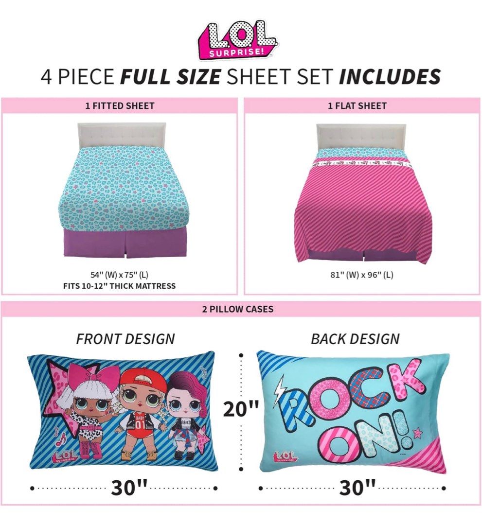 Lol surprise 2024 full sheets
