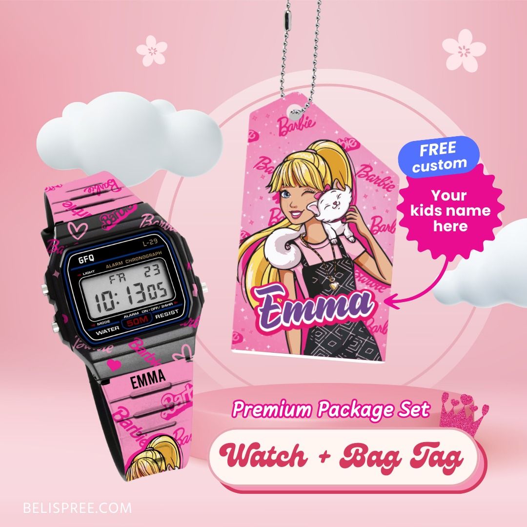 Girls barbie hotsell watch