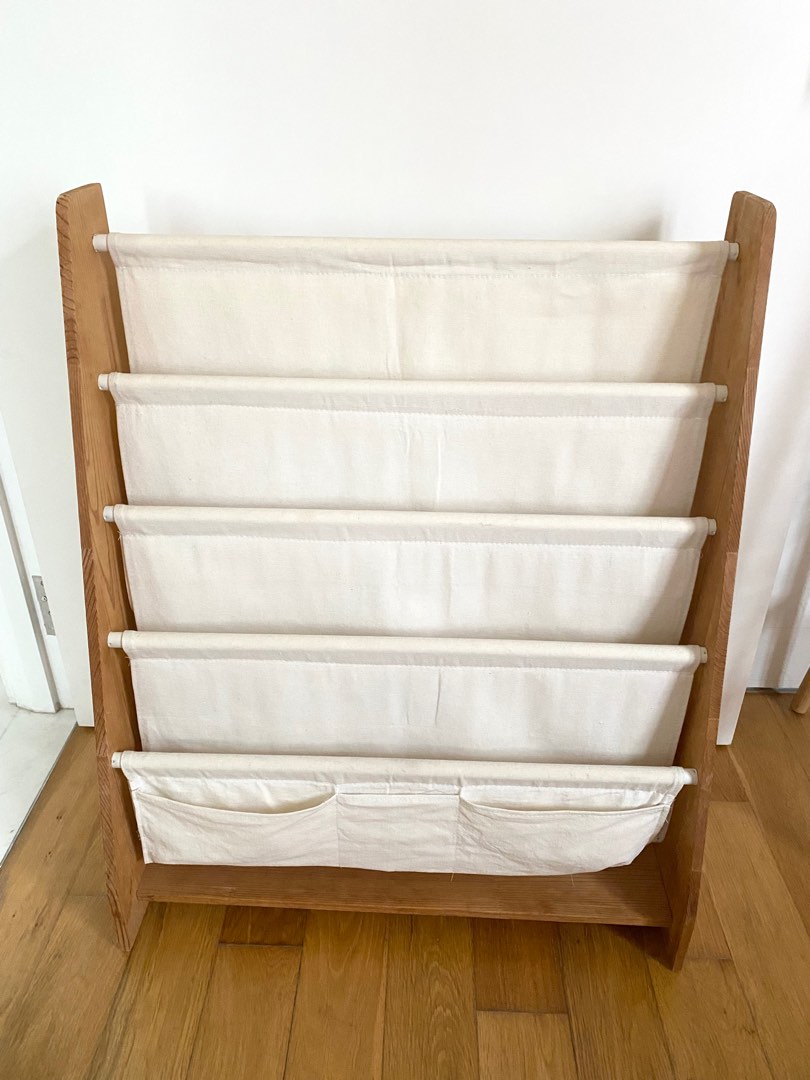 One step store ahead sling bookshelf