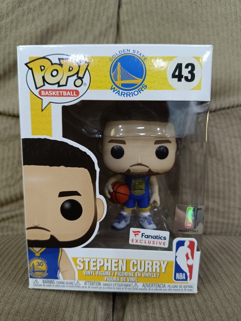 Funko Pop Steph Curry Fanatics Exclusive, Hobbies & Toys, Toys