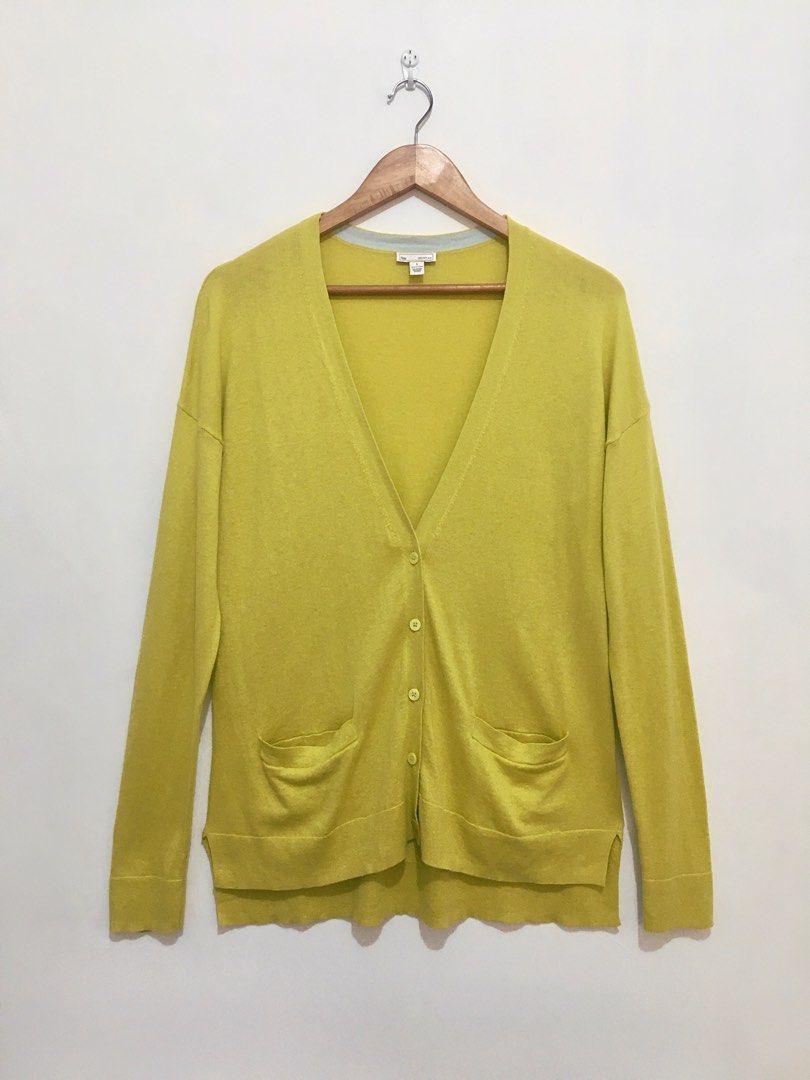 Gap yellow 2025 cardigan