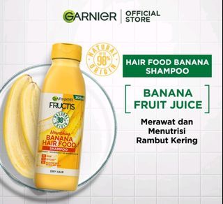 Garnier fructis banana shampoo 350ml *FREEONGKIR JABODETABEK