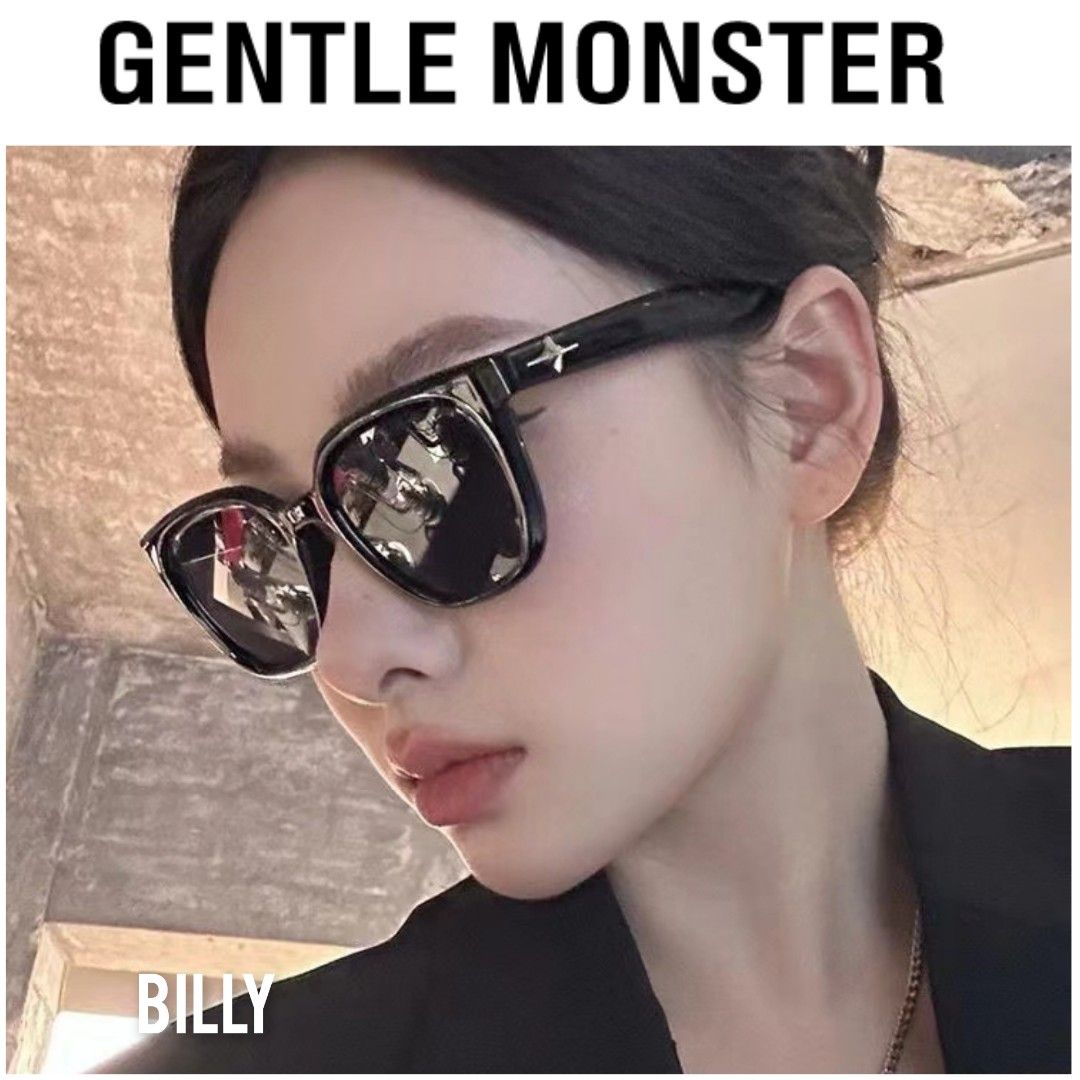 GENTLE MONSTER ブラック　Billy Billy 01 – BTSGLASSES
