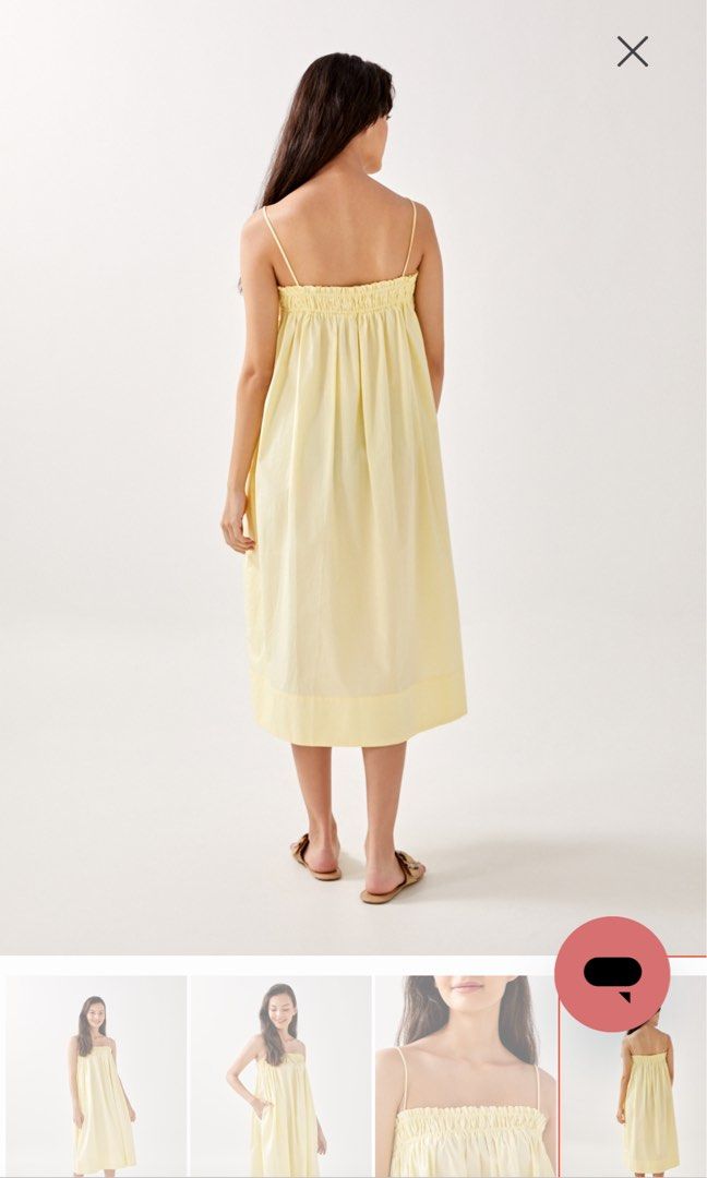 90s mod-revival gianna spocci velvet smocked mini - NOS main image 1