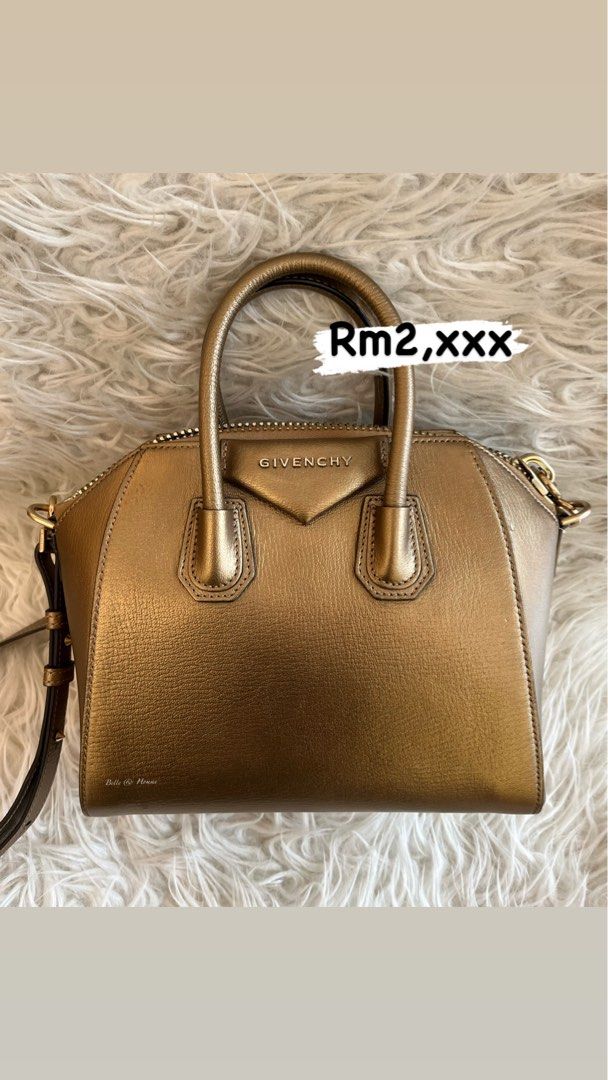 Givenchy hot sale antigona gold