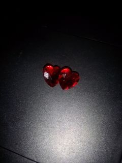 Hearts of fire deep red ♥️ rubies