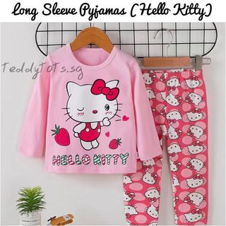 Hello kitty Kids Pyjamas Long Sleeve | Cotton material INSTOCKS