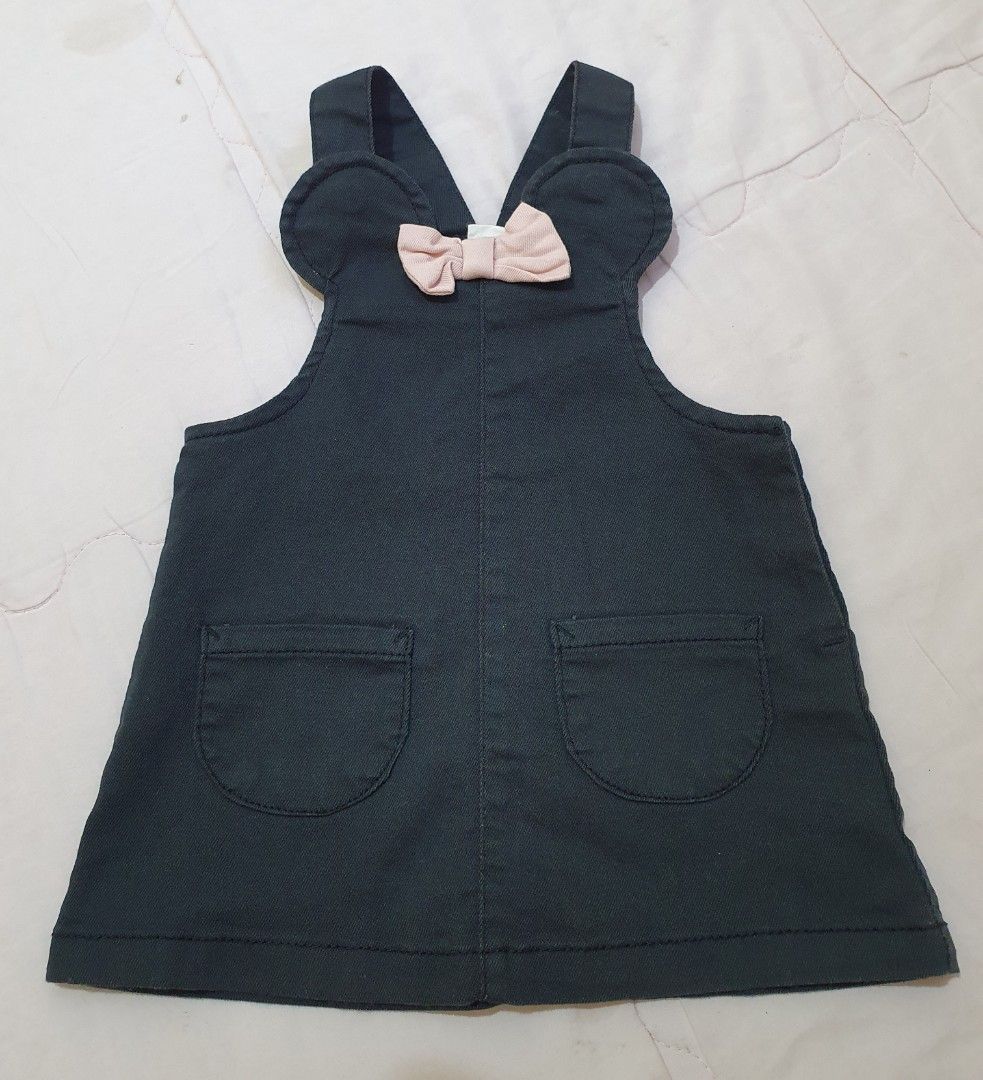 H M Disney jumper cream long sleeves dress SET Babies