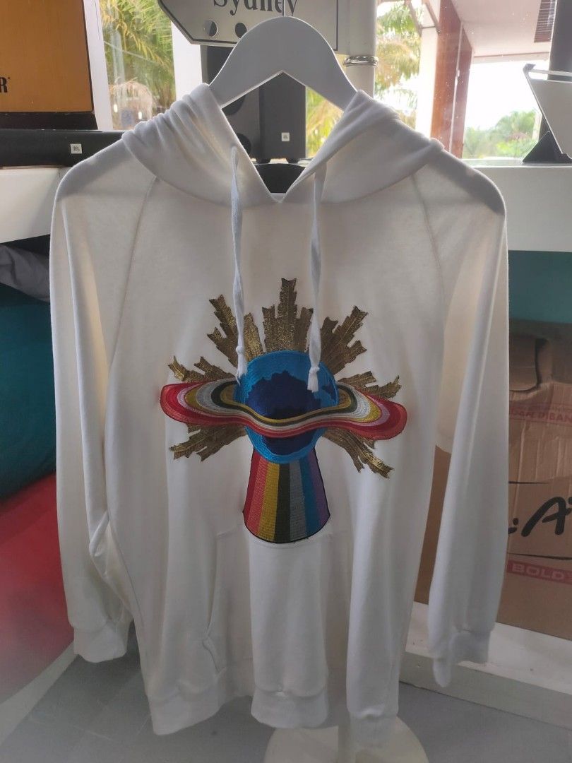 HOODIE GUCCI UFO bordir Fesyen Wanita Pakaian Wanita Atasan di Carousell