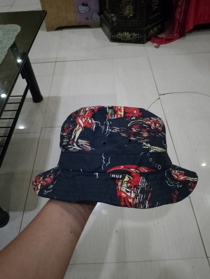 Huf hawaiian bucket hat clearance