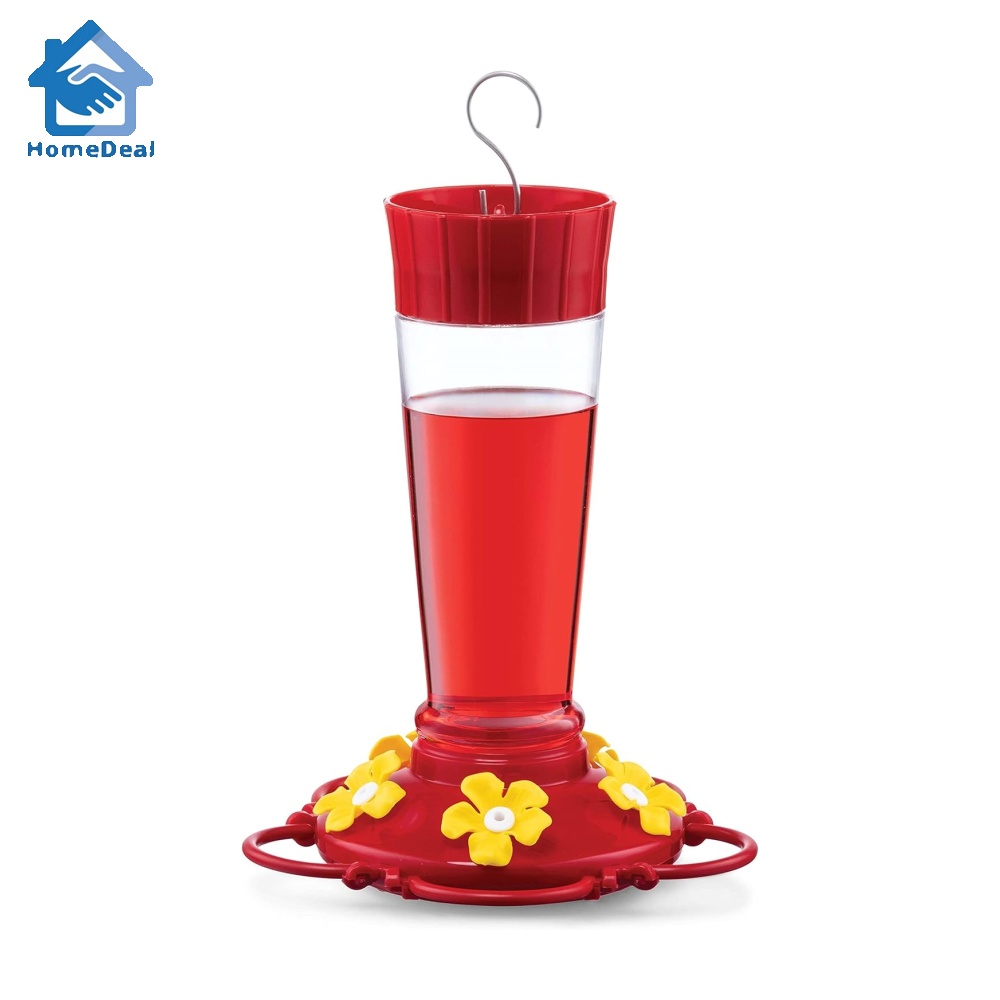 Hummingbird Feeder 10 oz Plastic Hummingbird Feeders for Outdoors
