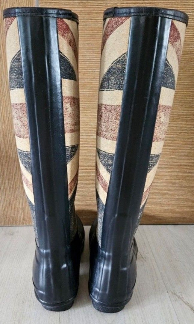 Union jack hunter boots discount