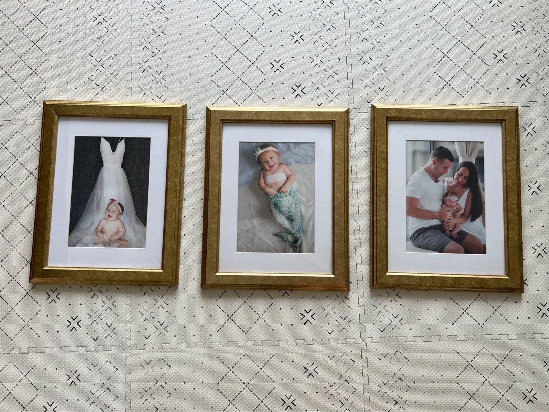 IKEA gold frames, Furniture & Home Living, Home Decor, Frames