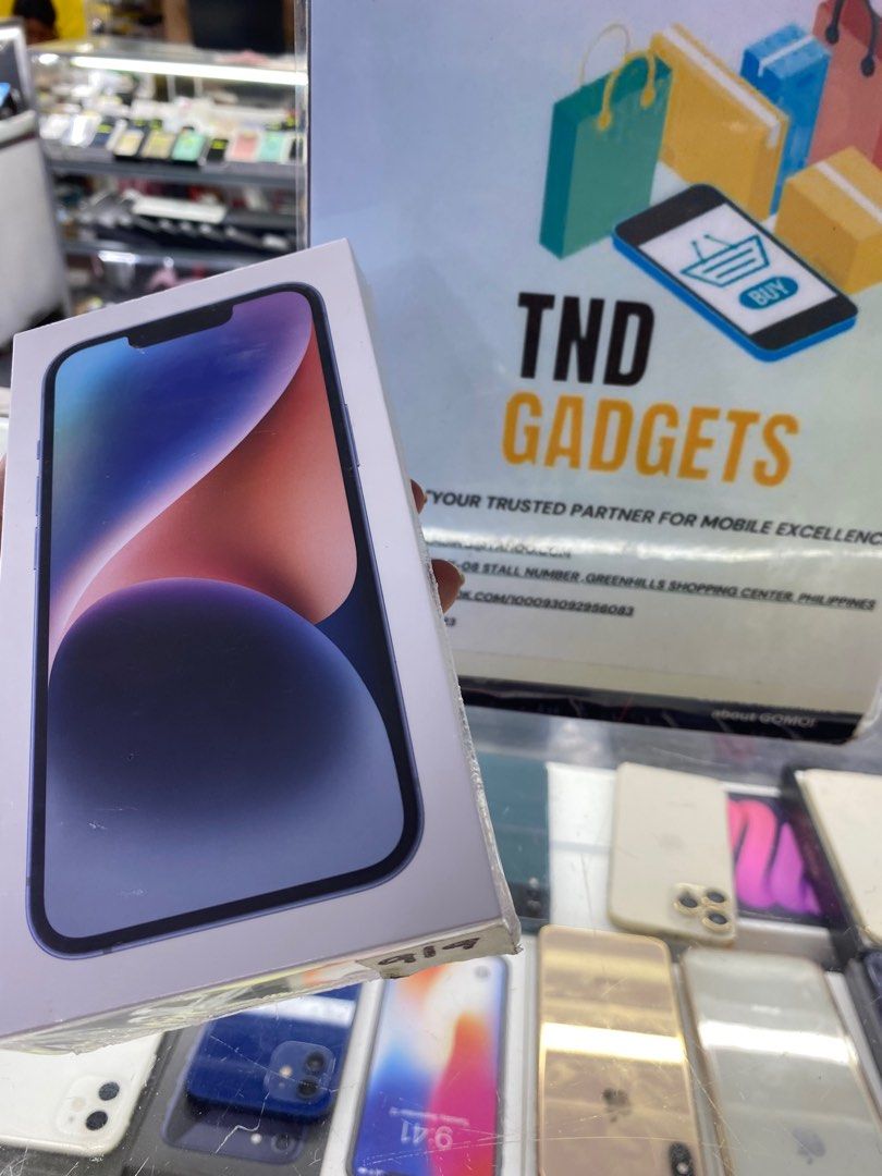 Iphone 14 128gb (Category: iPhone 14 Series) located in Pasig City. Submitted by melissaomb01623 (Listing ID 1255912306, Image 3). Description: Iphone 14 128gb Brand new sealed ntc variant 1 year warranty in apple pick up store in greenhills shopping center we do cod in metro manila and near provinces just add sf only we ship nationwide via LBC For inquiry pm/call 09102326423.