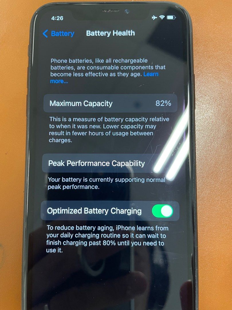 Iphone XR 128G / battery 82%