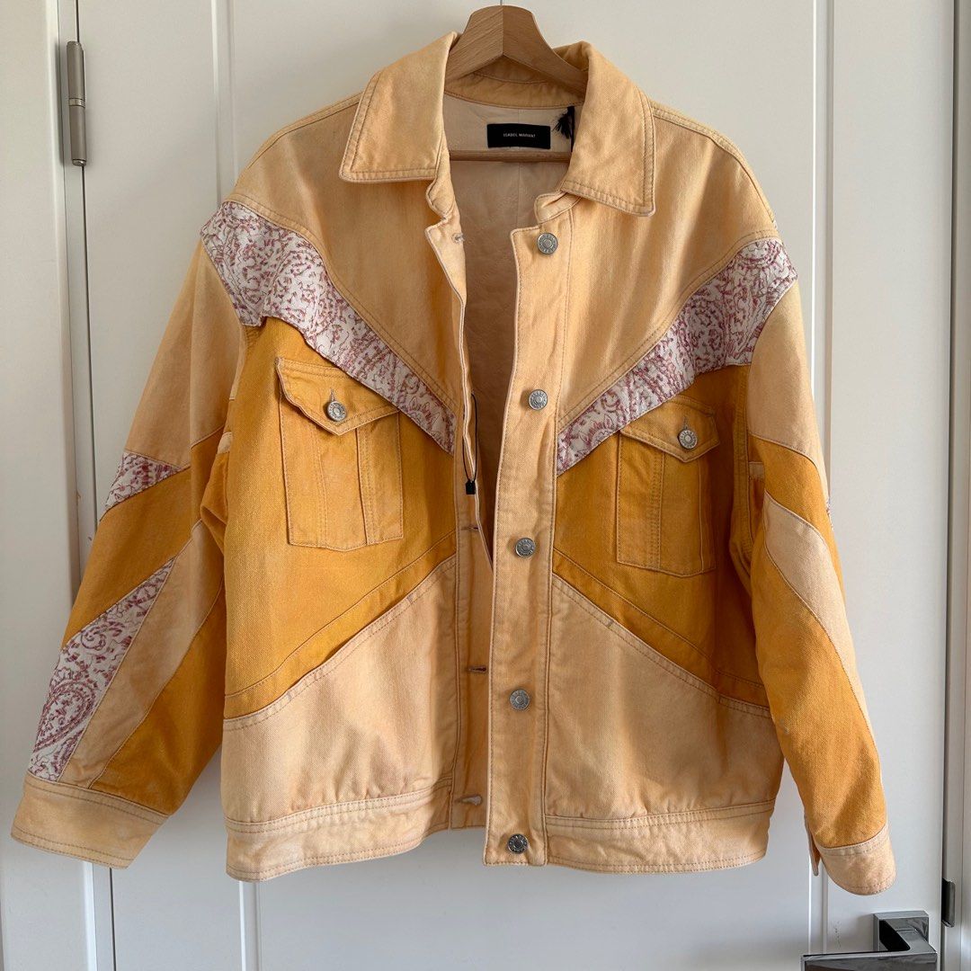Isabel Marant Denim Patchwork Jacket