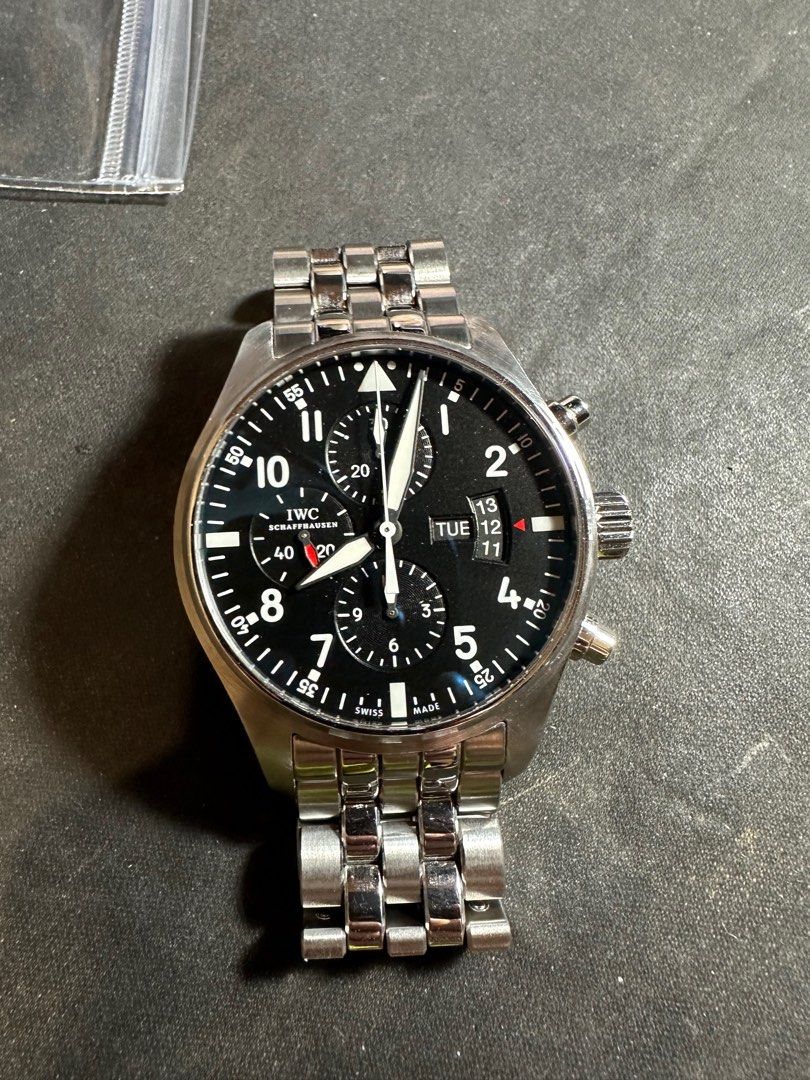 IWC 37701 chronograph pilot Carousell