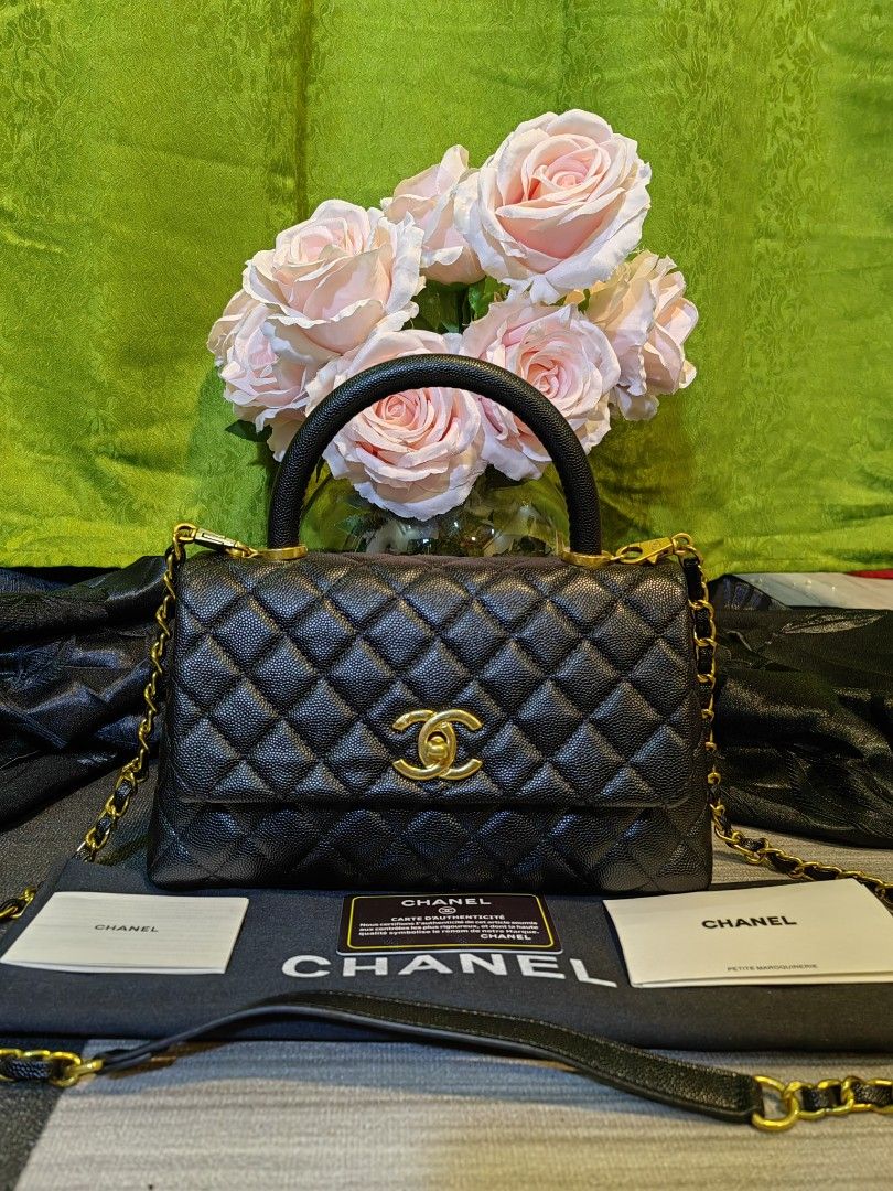 Japan source CoCo chanel Store entry Microchip caviar leather