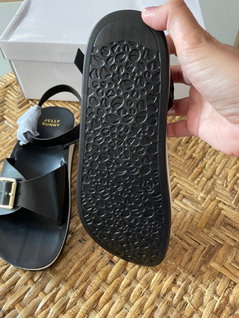 jelly bunny karina sandals 37, Women's Fashion, Footwear, Flats ...