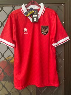 JERSEY BOLA TIMNAS INDONESIA HOME NEW 2022-2023 OFFICIAL MILLS