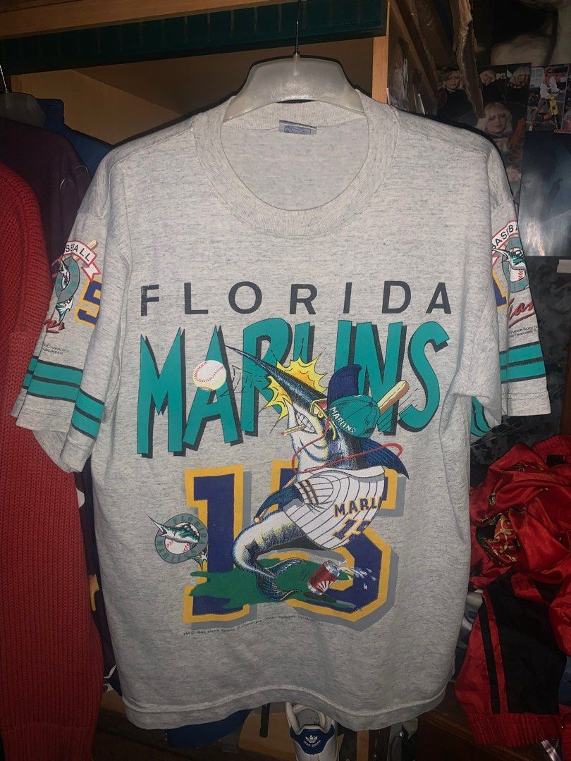 Vintage Florida Marlins T Shirt 2003 World Series Champions Deadstock Size  XL