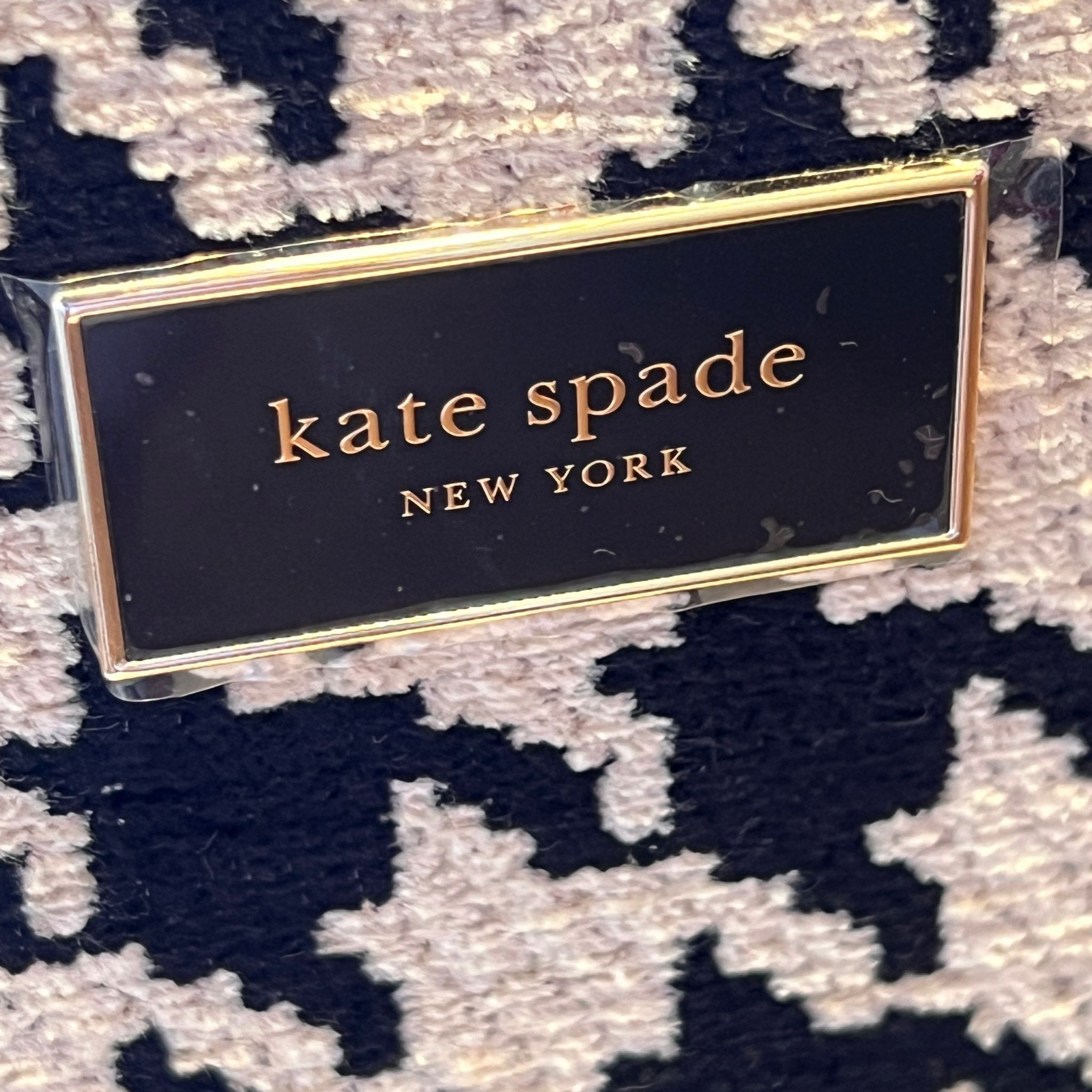 Kate Spade New York Manhattan Houndstooth Chenille Fabric Large