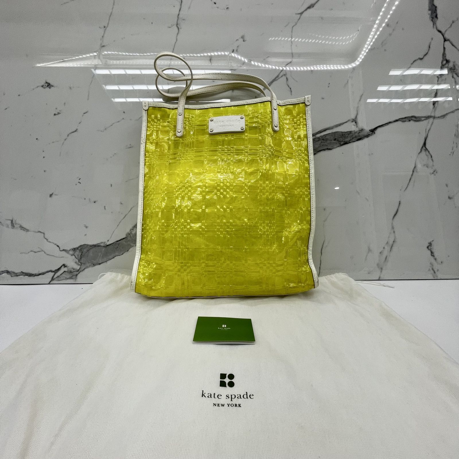 Kate spade vinyl tote discount