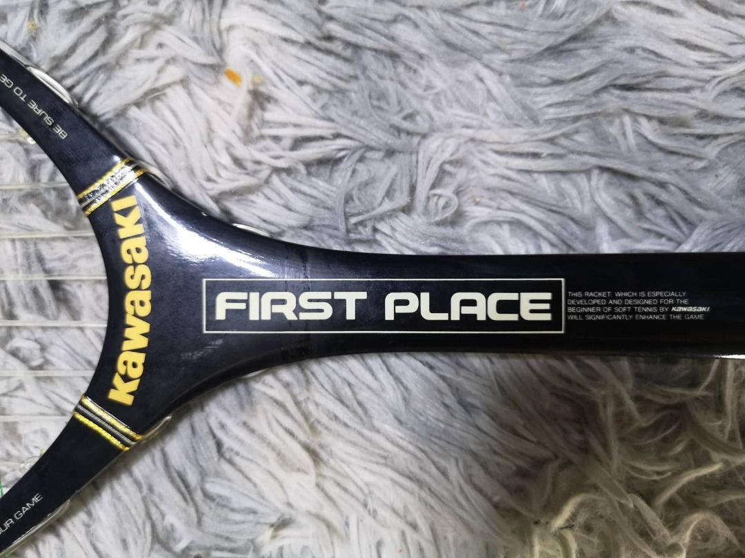 Kawasaki First place Tennis Racket, Sports Equipment, Sports & Games ...