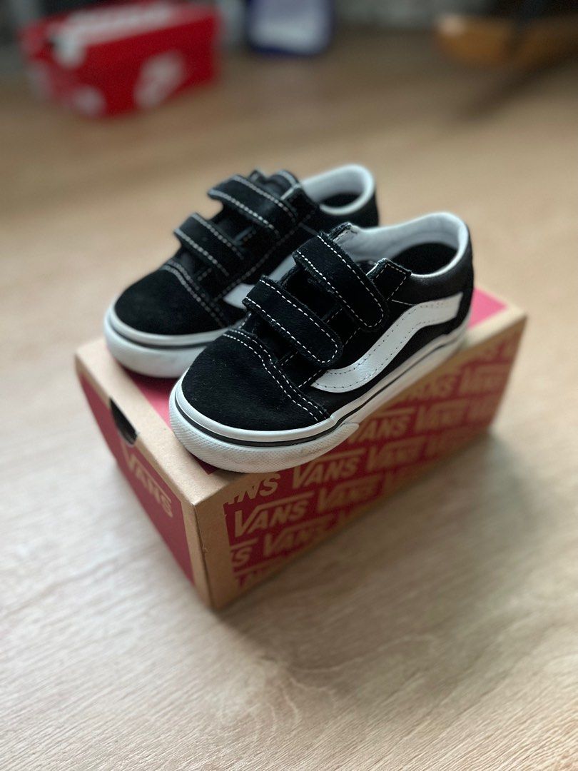 Velcro vans size clearance 1