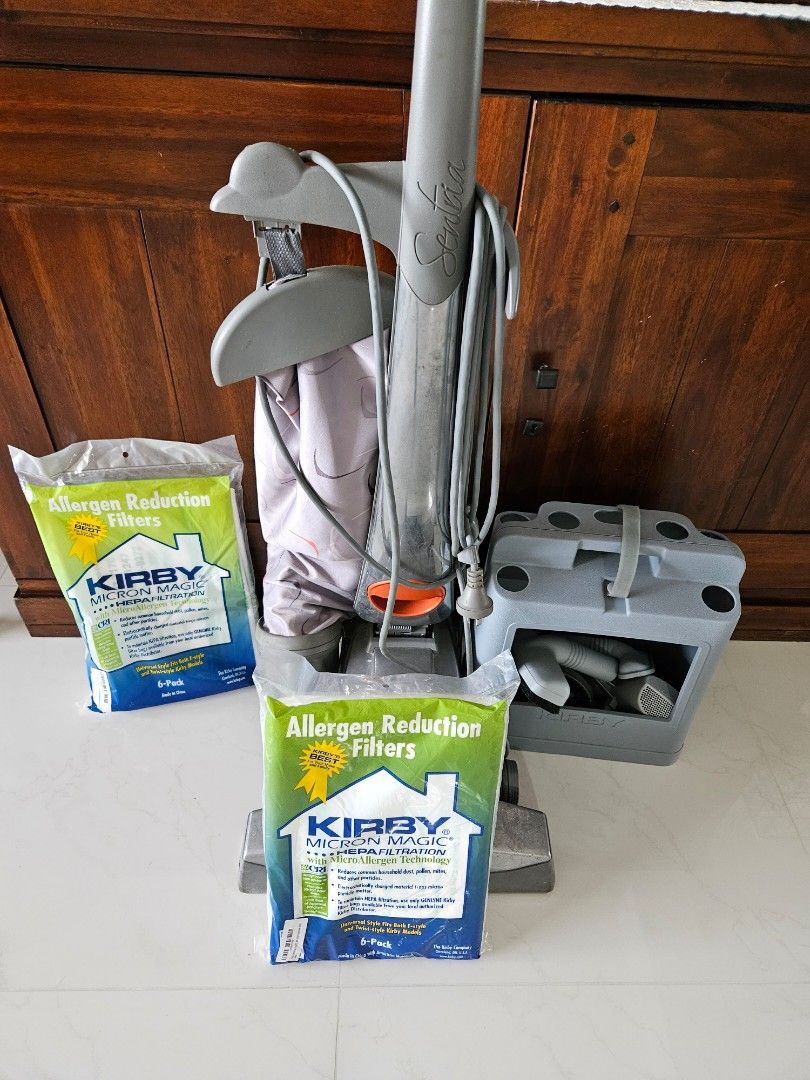 Sentria Kirby Sentria Heavy Duty Vacuum Cleaner comes with attachments and 12 ...