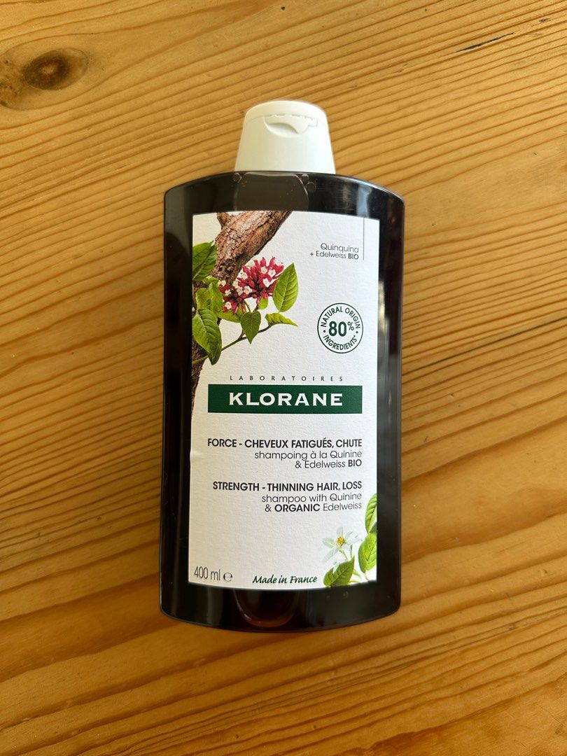 Klorane Shampoo with Quinine & Organic Edelweiss (400ml), Beauty