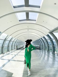 knit green set