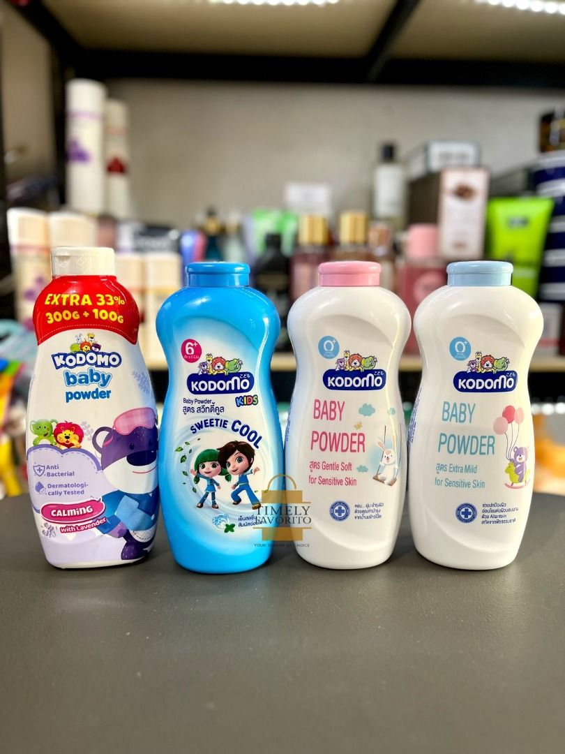 Kodomo Baby Powder Sweet Cool for Kids/Sensitive Skin for Baby 350g ...