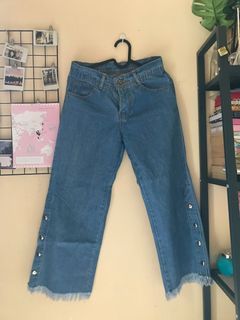 Kulot jeans cullote denim