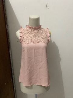 Lace Top ForeverNew pink