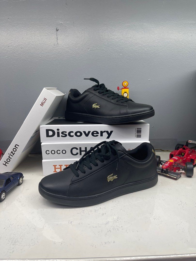 Lacoste Black Carnaby Evo BRAND NEW Women s Fashion Footwear Sneakers on Carousell
