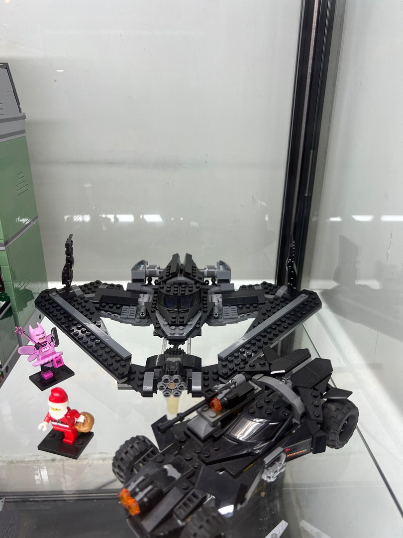 Lego 76087 蝙蝠戰車+76045 蝙蝠飛機（冇人仔）, 興趣及遊戲, 玩具