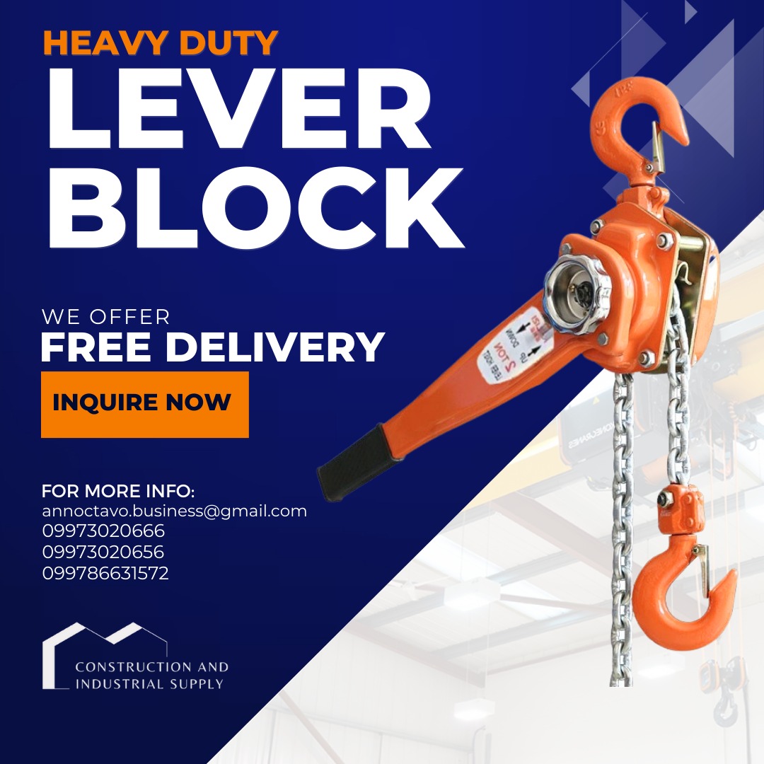 Manual Hoisting Device Lifting Equipment Material Handling Load