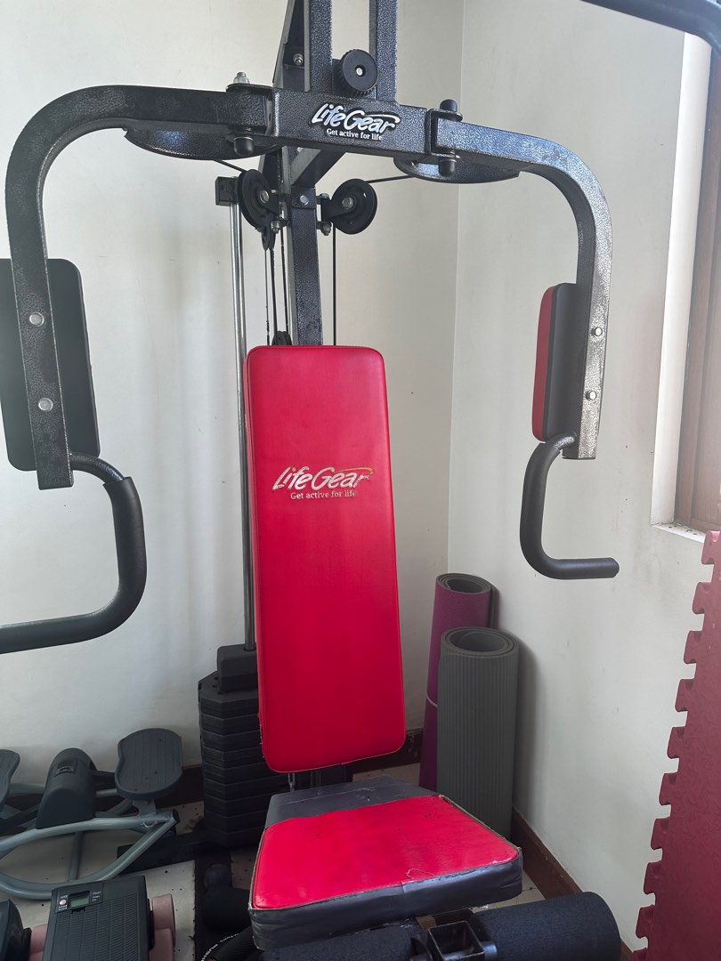 LIFEGEAR G5 Home Gym Model 63140 Black