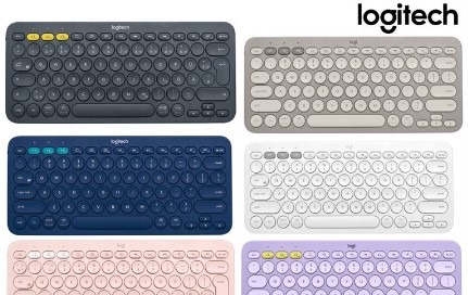 Logitech K380 / NEW Pebble Keys 2 K380s Multi-Device Bluetooth wireless ...