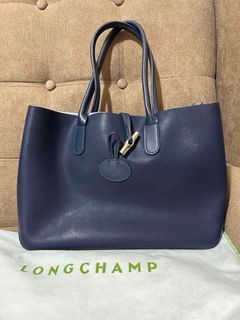 Longchamp Roseau Long Handle Pure Leather