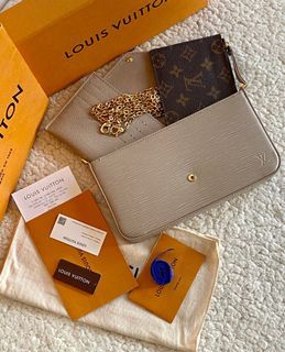 Sold at Auction: Louis Vuitton, LOUIS VUITTON Pochette Felicie, M