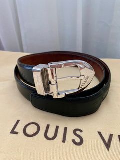 10.10 SALE - Louis Vuitton Epi Black Belt