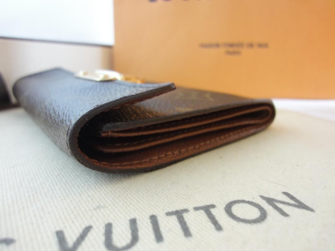 Louis Vuitton Trifold Wallet Monogram Portefeuille Koala M58013